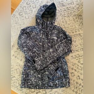 The North Face rain jacket